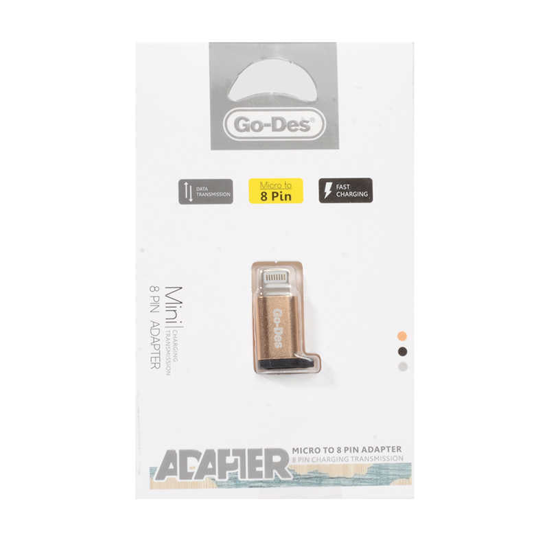 Go Des GD-CT02 Micro USB To Lightning Çevirici - 3 Go Des GD-CT02 Micro USB To Lightning Çevirici - 3